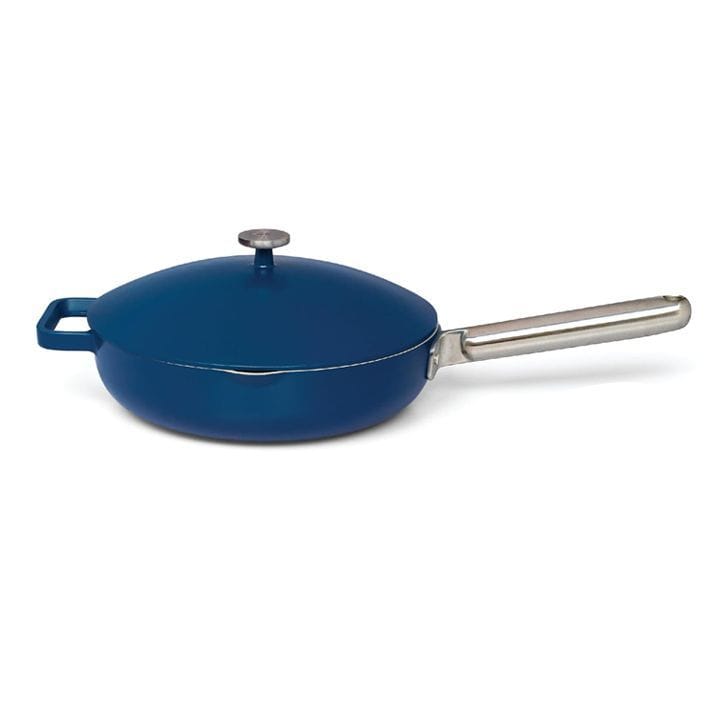 Nutricook 26cm One Pan – Blue Non-Stick Cookware, Even Heat Distribution, Easy-Clean Scratch-Resistant Surface | NC-OP126B