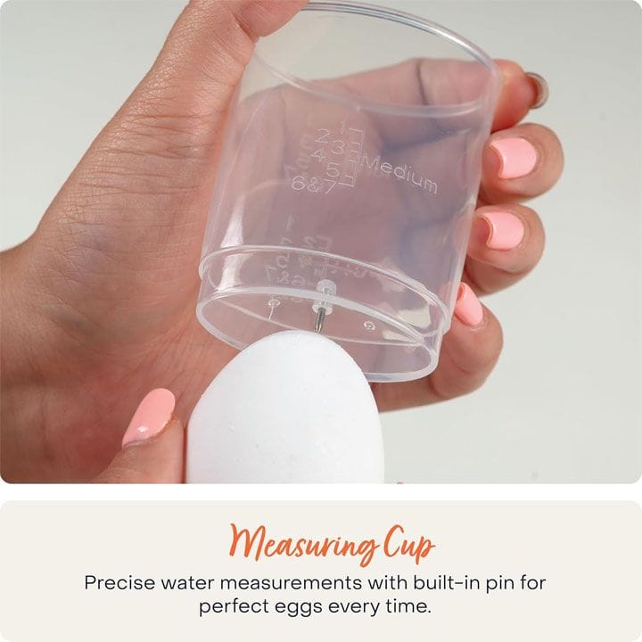 نوتريكوك جهاز طبخ البيض ٢ - أسود | EC207ME-K