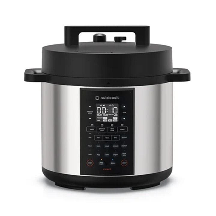 Nutricook Smart Pot 3 8L Electric Pressure Cooker – Family-Size Capacity, Smart Preset Programs, Durable Stainless Steel Pot | NC-SP330