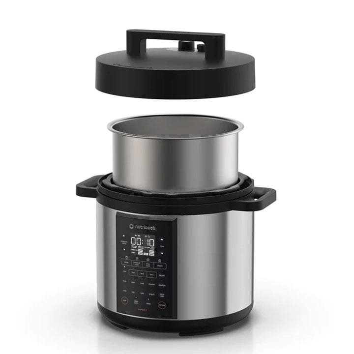 Nutricook Smart Pot 3 8L Electric Pressure Cooker – Family-Size Capacity, Smart Preset Programs, Durable Stainless Steel Pot | NC-SP330