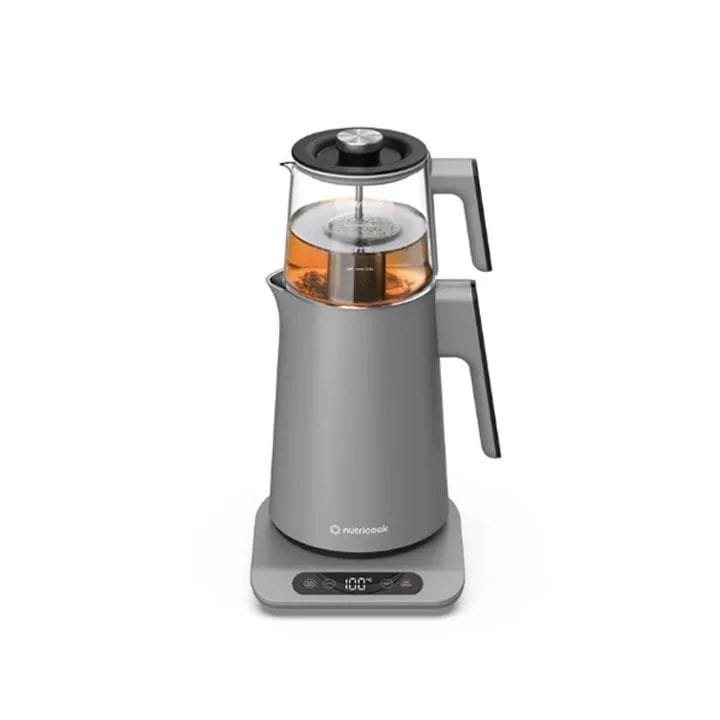 Nutricook 2-in-1 Tea Maker + Nutricook Electric Chopper 1.2L Glass Bowl - Tea & Toast Bundle (301006000000122 + 301006000000086)