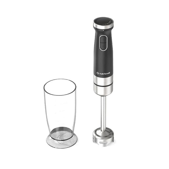 Nutricook Essentials Hand Blender 1200W – Powerful High-Torque Motor, Stainless Steel Blending Shaft, Smooth Everyday Food Prep | NC-HB150K