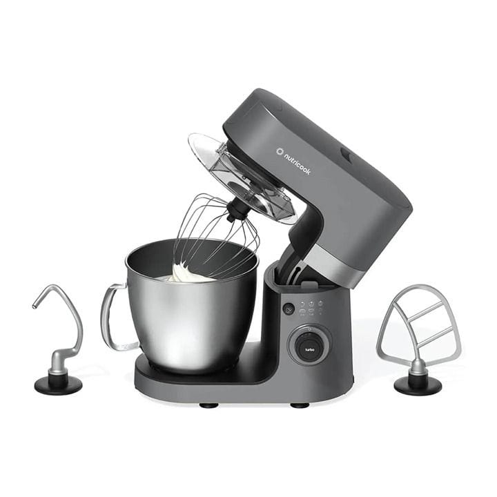 Nutricook Stand Mixer – Powerful Multi-Speed Mixing, Durable Stainless Steel Bowl, Versatile Baking & Dough Prep | NC-SM330