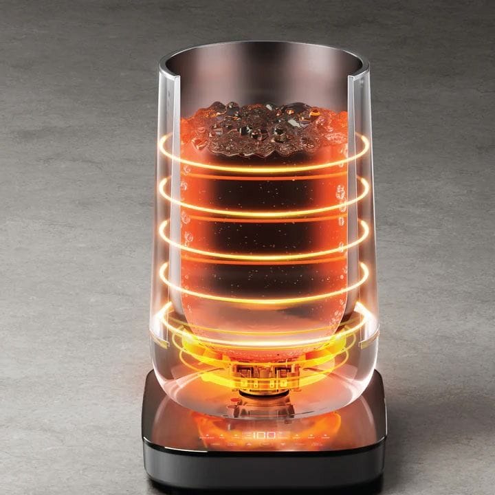 نوتريكوك إبريق كهربائي من الستانلس ستيل 1.7 لتر مع شاشة رقمية – فضي | NC-USK600