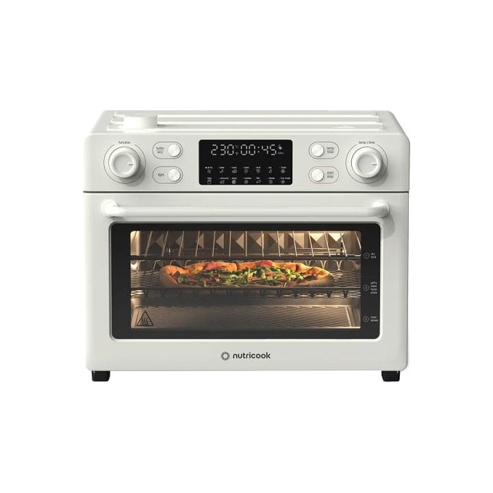 Nutricook Air Fryer Toaster & Oven 30L – Large Capacity Multi-Function Cooking, Air Fry Bake Toast Roast, Family Size Oven - Beige | AFTO330B