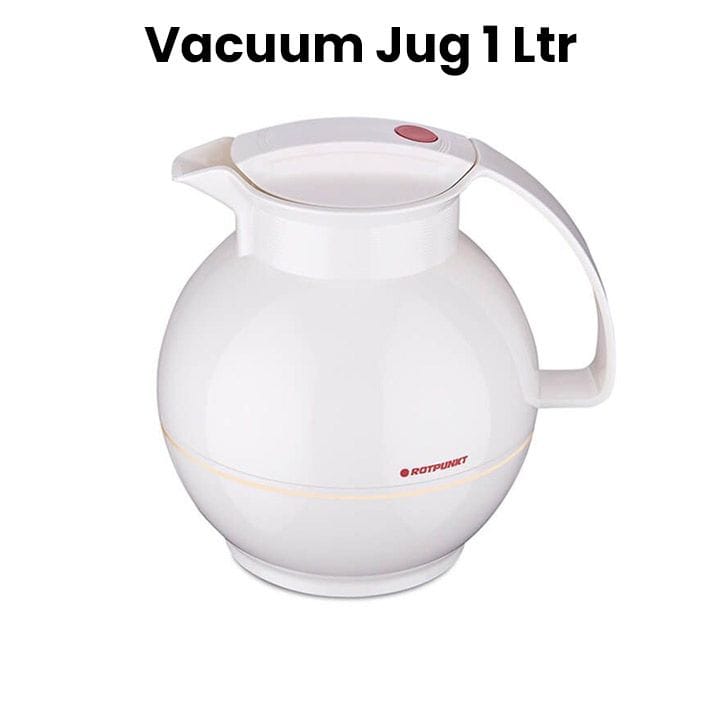 Rotpunkt Cw 1.00 Ltr Vacuum Jug - Classic White | R360