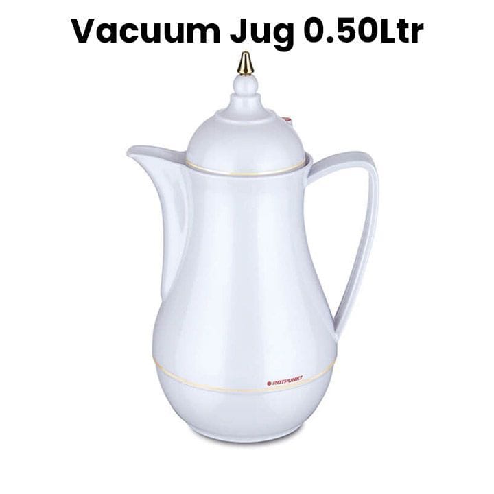Rotpunkt Vacuum Jug Shiny White 0.50 Ltr - White|R530 SW