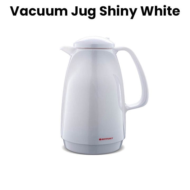 Rotpunkt 0.50 Ltr Vacuum Jug - Shiny White | R225A