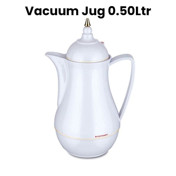 Rotpunkt 0.50 Ltr Vacuum Jug - Shiny White | R915