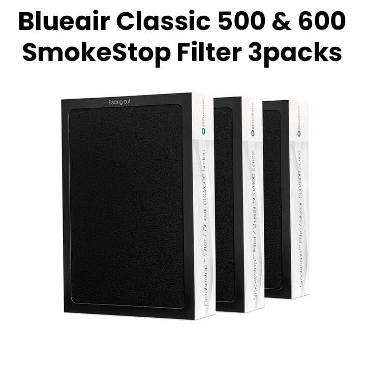 بلو إير فلتر بديل SmokeStop لسلسلة Classic 500 & 600 - 3 قطع
