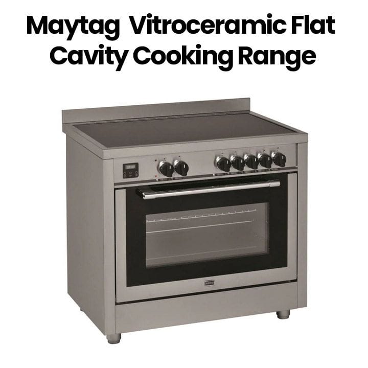 ميتاج موقد سيراميك مسطح 90x60 SS | ACM 406/1