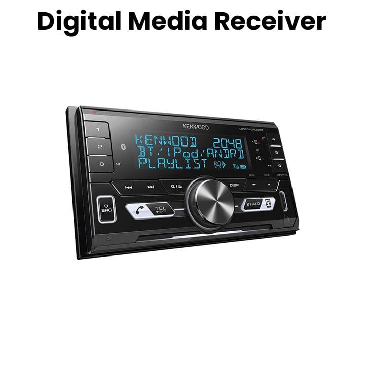 Kenwood 2DIN Digital Media Receiver with Built-in Bluetooth | DPX-M3100BT