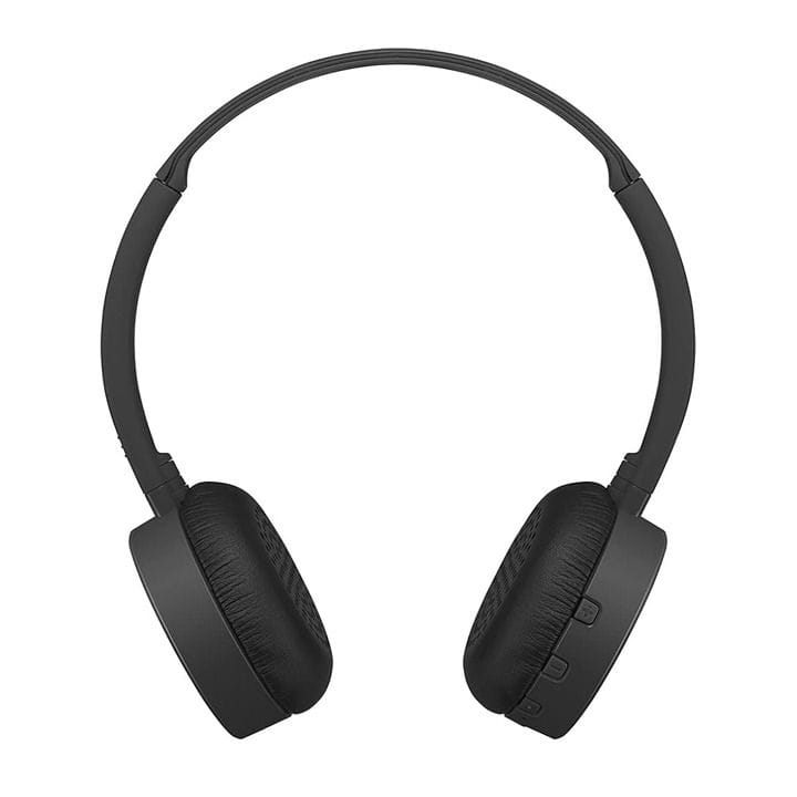 JVC Kenwood Black Wireless On-Ear Headphones |HA-S24W-B-E