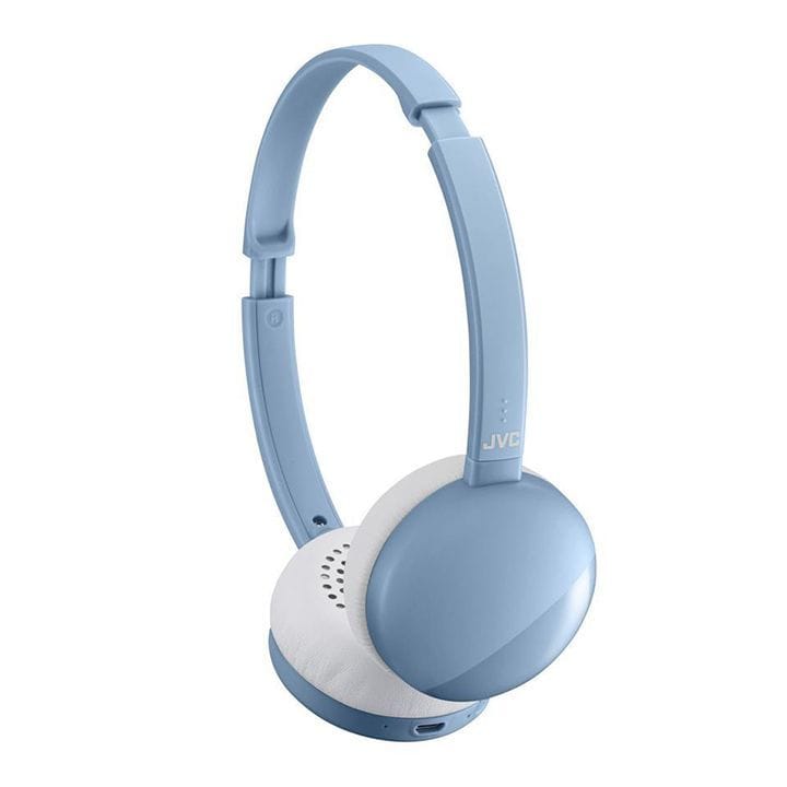 JVC Wireless Bluetooth On-Ear Headphones - Blue | HA-S22W-A-U