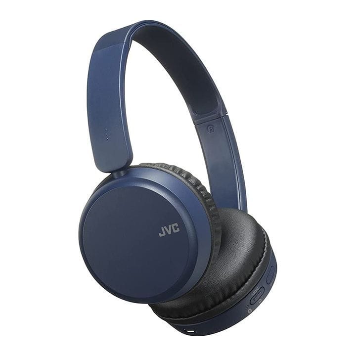 JVC Wireless Bluetooth On-Ear Headphones - Blue | HA-S35BT-A-UX