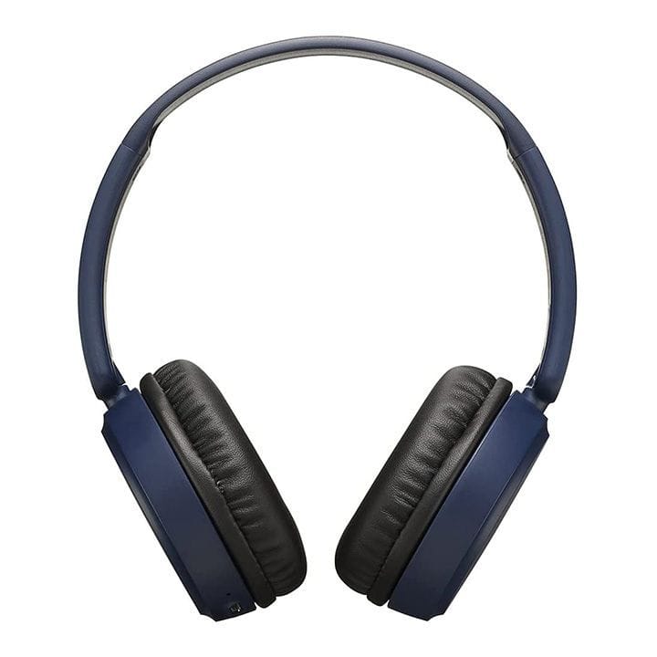 JVC Wireless Bluetooth On-Ear Headphones - Blue | HA-S35BT-A-UX