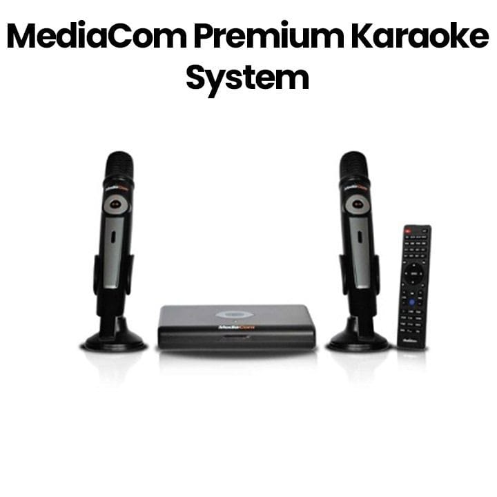 Mediacom MCI6200 TW Premium Karaoke with 2 Wireless Microphones | MCI6200