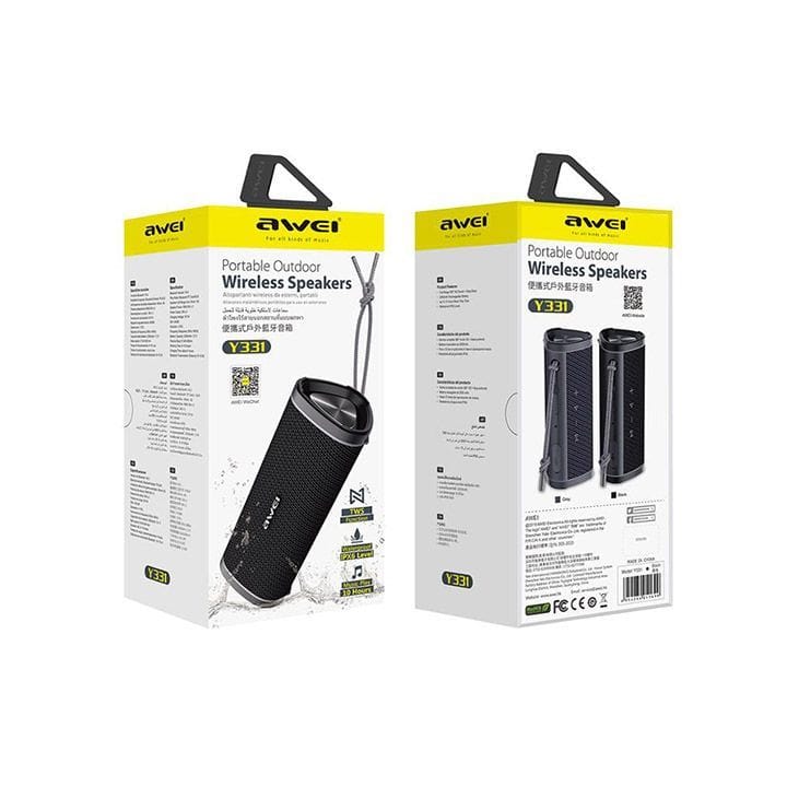 Awei TWS Outdoor Waterproof Bluetooth Speaker | Y331