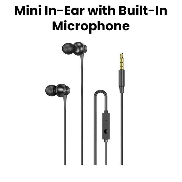 Awei Wired Mini In-Ear with Built-In Microphone 3.5mm | PC-1