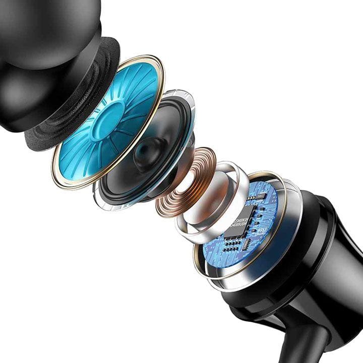 اوي سماعة سلكية صغيرة داخل الاذن مع ميكروفون مدمج 3.5mm PC-1