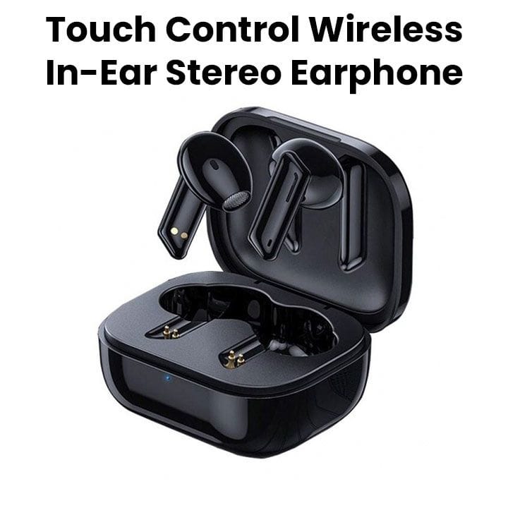 Awei TWS Touch Control Wireless In-Ear Stereo Earphone - Black | T36