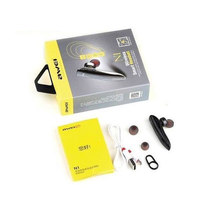 اوي سماعة بلوتوث فردية رمادي N1