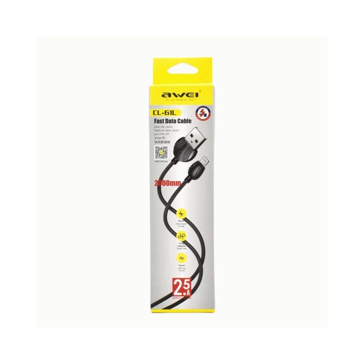 Awei iPhone Fast Charging Lightning Cable | CL-61