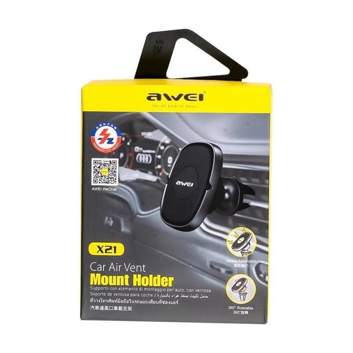 Awei Magnetic Car Mobile Holder | X21