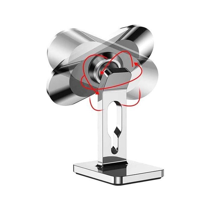 Awei Magnetic Universal Car Phone Holder - Silver | X19