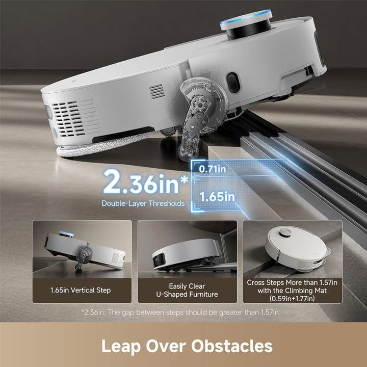 ‑ دريمي X50 Ultra مكنسة روبوت | أبيض | RLX85CE4