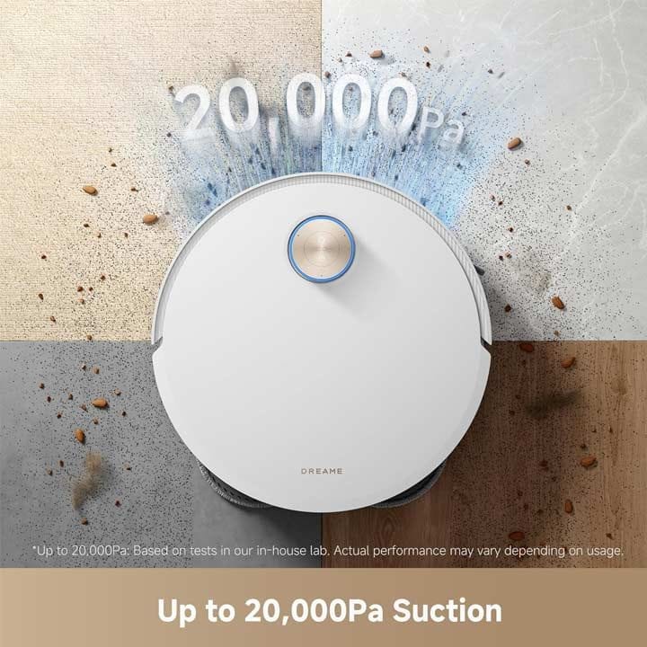 ‑ دريمي X50 Ultra مكنسة روبوت | أبيض | RLX85CE4