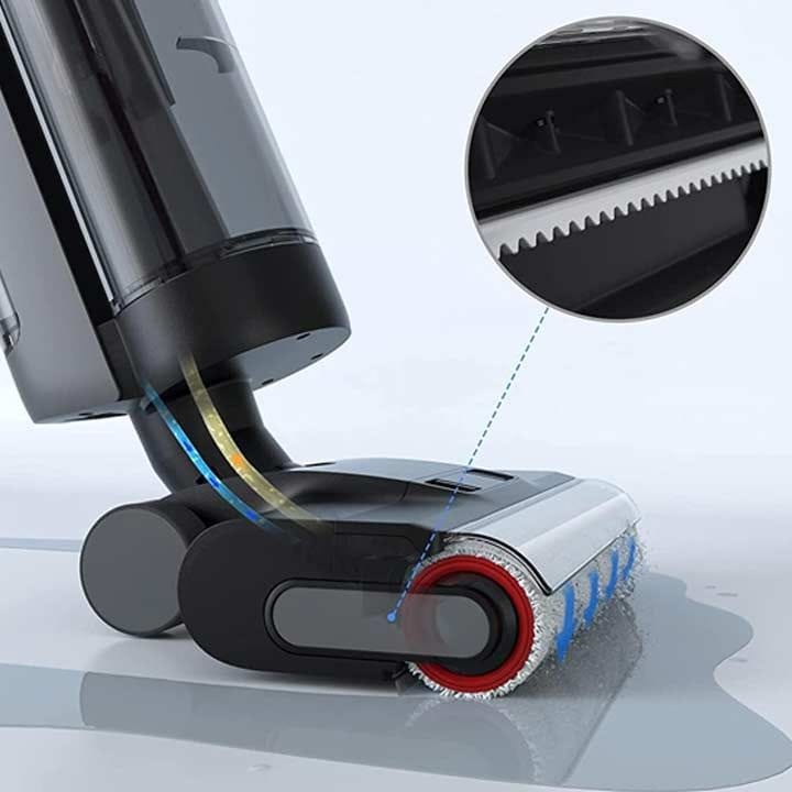 Dreame H12 Dual Wet Dry Vacuum Cleaner, Edge-To-Edge Cleaning, Advanced Mess Detection, No Mold, Mildew, Nasty Odors - Black - HHV4