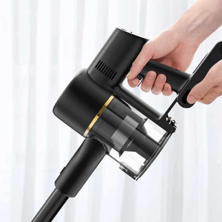 Dreame R10 Pro Cordless Stick Vacuum Cleaner, Powerful And Long-Lasting Suction, Dual Brush Head Design, Refined Filtration Technology - Black - VTV41B