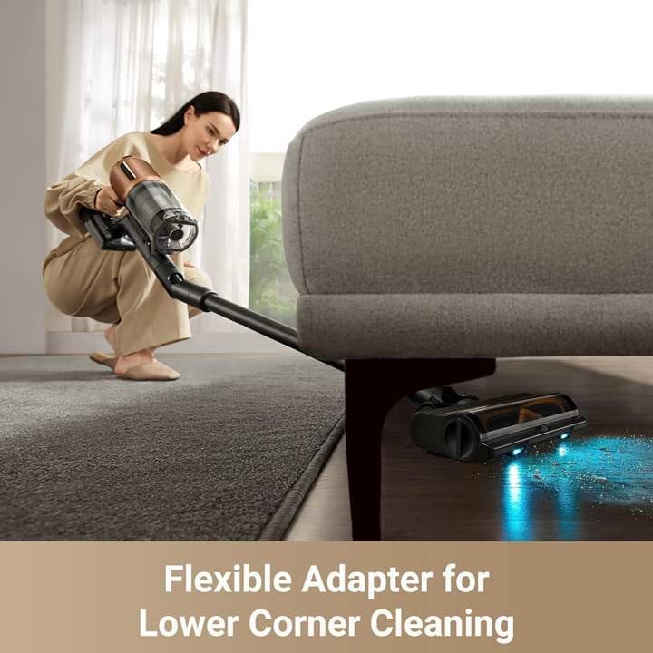 Dreame Z20 Cordless Stick Vacuum Cleaner, Powerful Suction, Extended Runtime, Smart Cleaning Technology, Versatile And Effortless Cleaning - Black - VZV22A