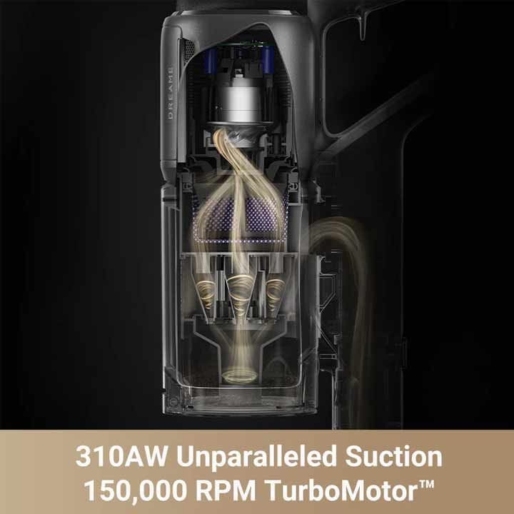 ‑ دريمي Z30 مكنسة عصا لاسلكية | أسود | VZVZ23A