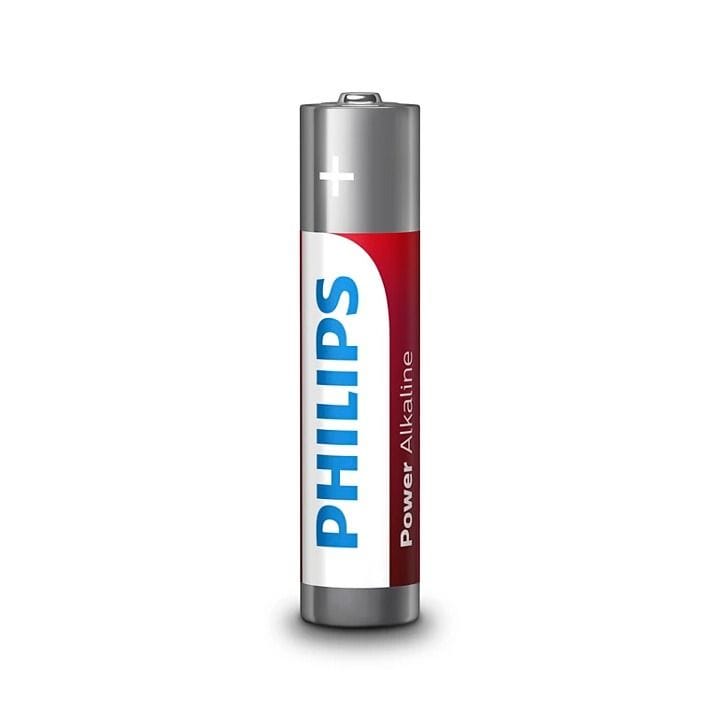 Philips Power Alkaline AAA Batteries 4-Pack |LR03P4B/97