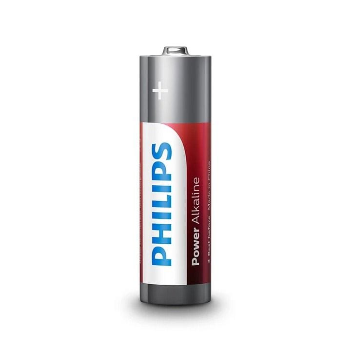 Philips Power Alkaline AA Batteries 4-Pack |LR6P4B/97