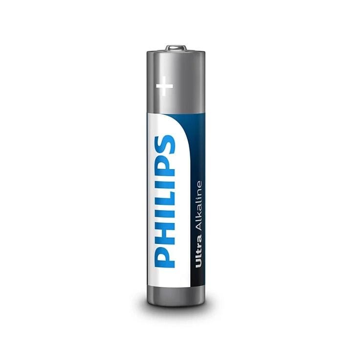 Philips Ultra Alkaline AAA Batteries 4-Pack |LR03E4B/97