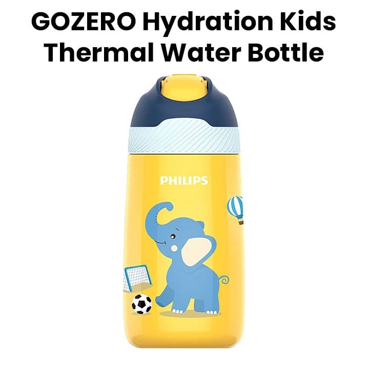 Philips GOZERO Hydration Kids Thermal Water Bottle - Yellow | AWP2652BY/56