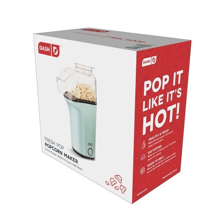 Dash Popcorn Maker - Aqua | DAPP150V2AQ04