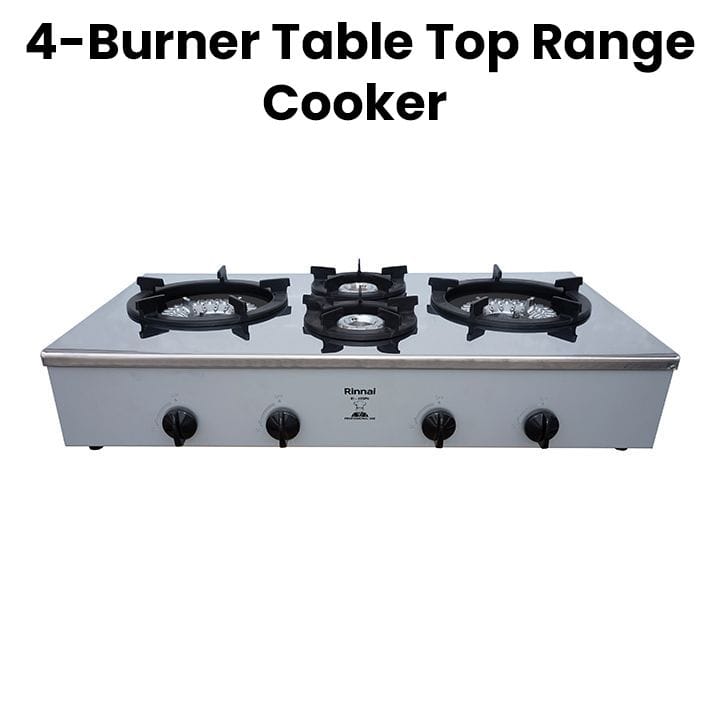 Rinnai 90cm 4-Burner Table Top Range Cooker | RI-4RSPN