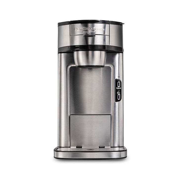 هاميلتون بيتش ماكينة قهوة سيركل سكوب سعة فردية من الستانلس ستيل 49981-SAU