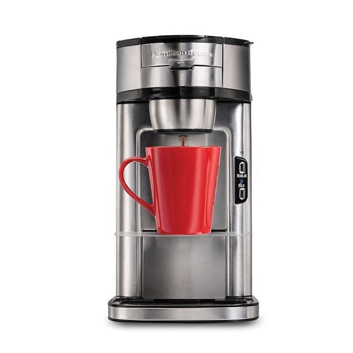 هاميلتون بيتش ماكينة قهوة سيركل سكوب سعة فردية من الستانلس ستيل 49981-SAU