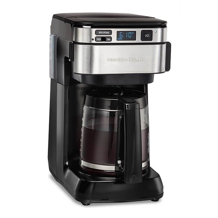 Hamilton Beach Front-FillÂ® 12 Cup Programmable Coffee Maker with Swing-Out Basket | 46310-ME