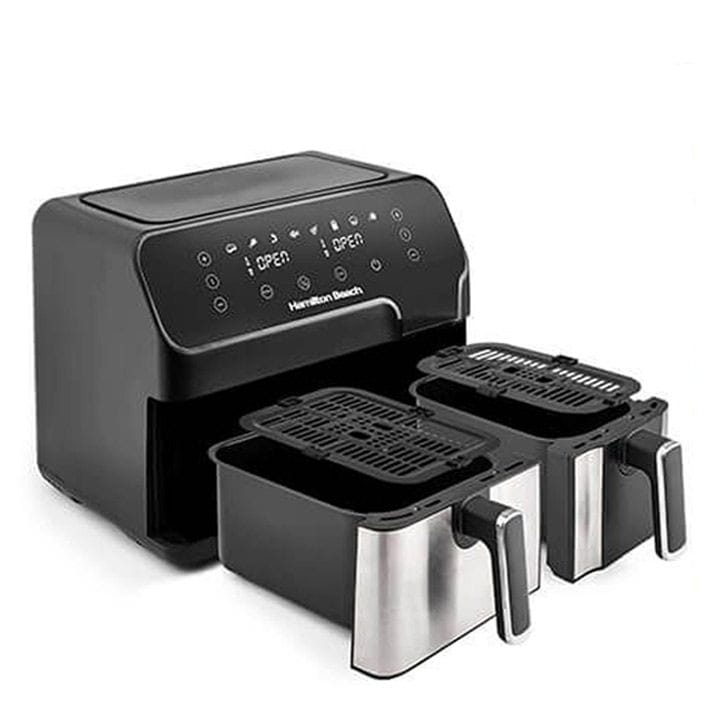 Hamilton Beach Dual Size Digital Air Fryer 8.5L - Silver | AF5232-ME