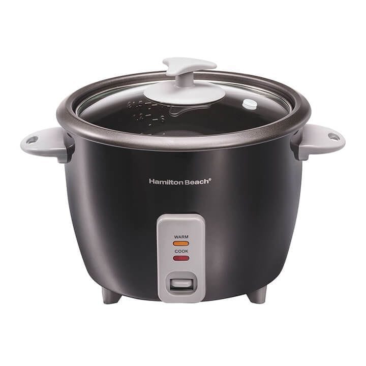 Hamilton Beach Rice Cooker & Steamer 1.5L 500W - Black | 37517-ME
