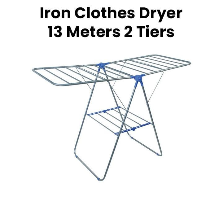 English Royal Iron Clothes Dryer 13 Meters 2 Tiers | ERH 93001