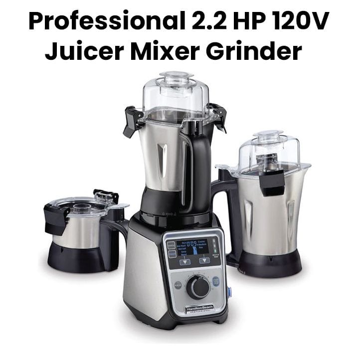 Hamilton BeachÂ® Professional 2.2 HP 120V Juicer Mixer Grinder | 58770-SAU