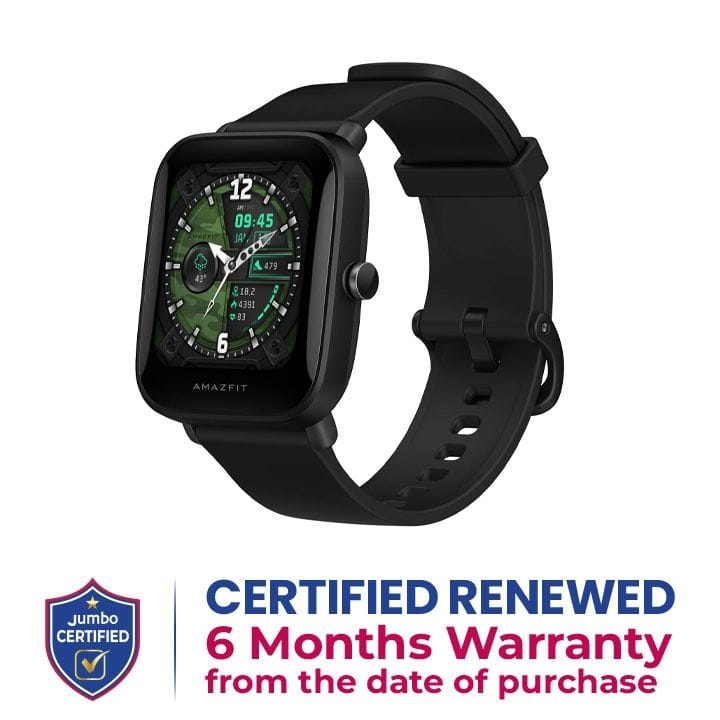 Amazfit Bip U Pro Smart Watch - Black | A2008