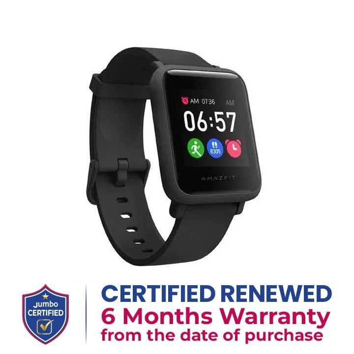 Amazfit Smart Watch - Black | A1823 Bip-S-Lite
